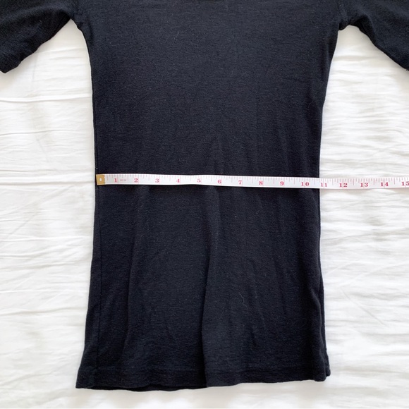 Anthropologie Michael Stars Ballerina Top black size XS/S - Picture 7 of 10